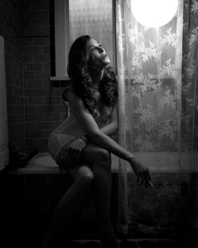 Bridget Regan showcases stylish look