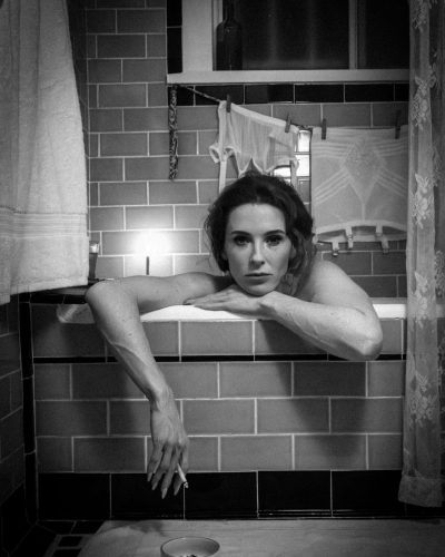 Bridget Regan turns heads in stylish look