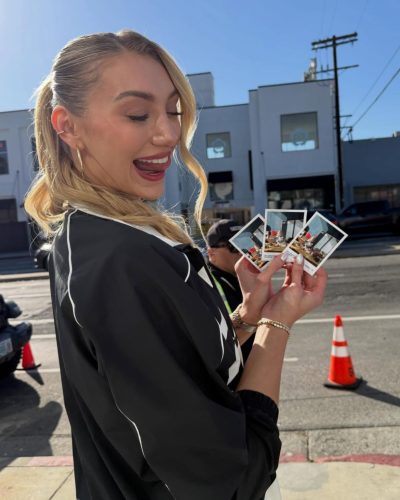 Cameron Brink showcases stylish look