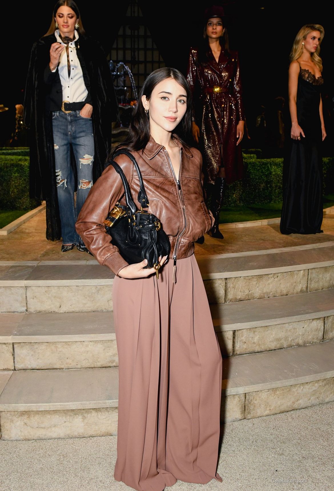 Caylee Cowan at L’Agence NYFW Show, February 2026 1