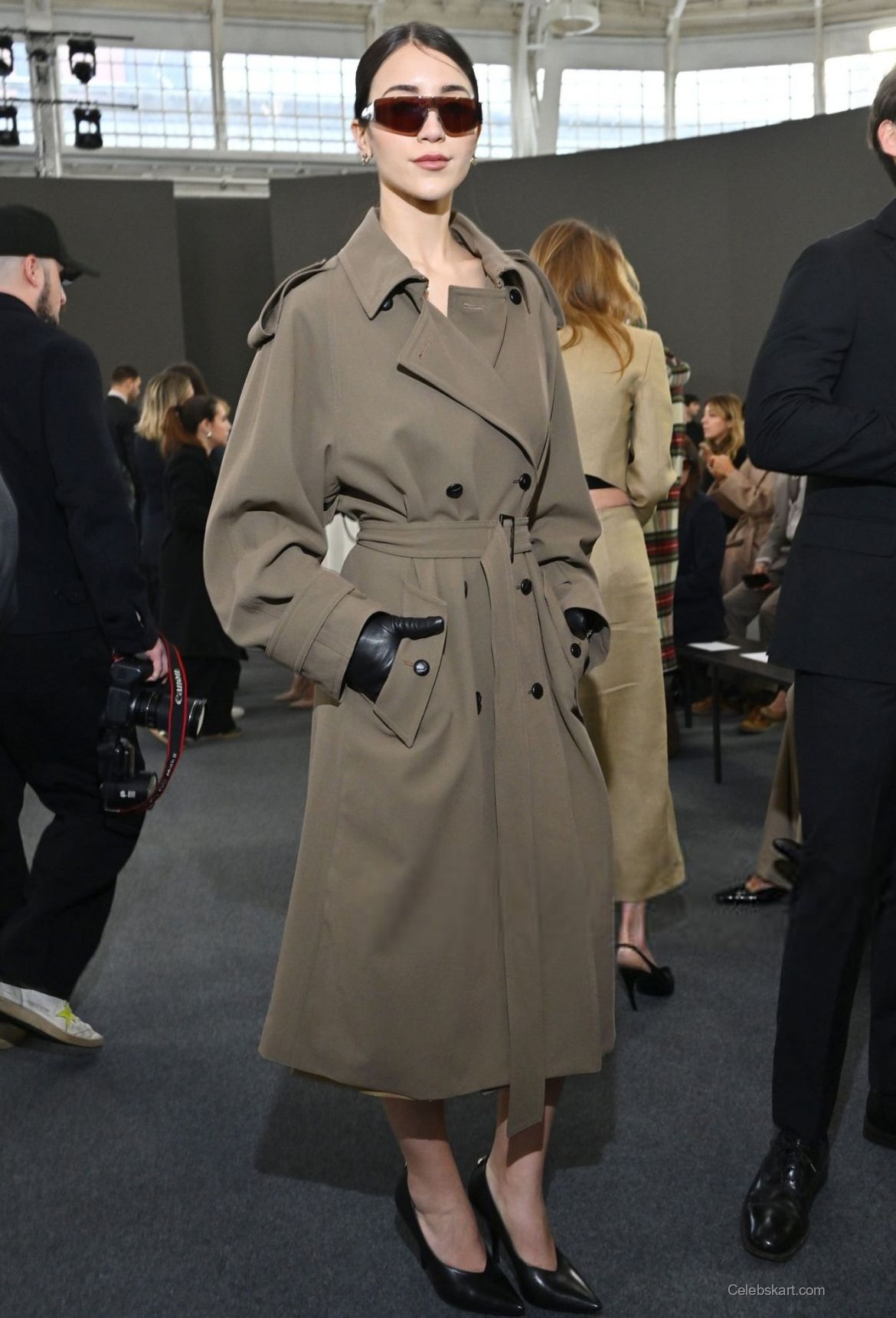 Caylee Cowan at Max Mara Show at Milan Fashion Week, February 2026 2