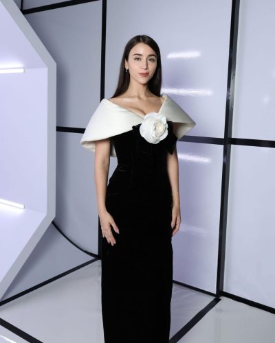 Caylee Cowan wearing stylish look at appearance 2026