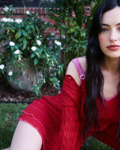 Cazzie David showcases magazine look