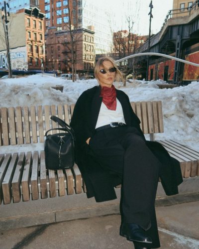 Claire Holt turns heads in stylish look