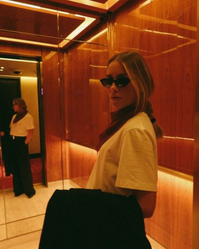 Claire Holt spotted in stylish look during Instagram post