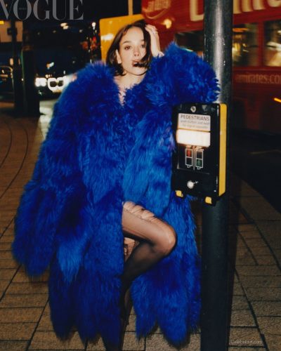 Danna Paola spotted in gown during appearance