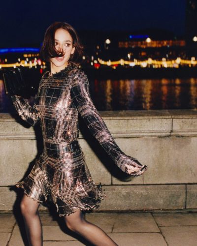 Danna Paola looks stunning in gown