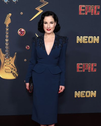 Dita Von Teese at EPiC Elvis Concert Premiere, February 2026