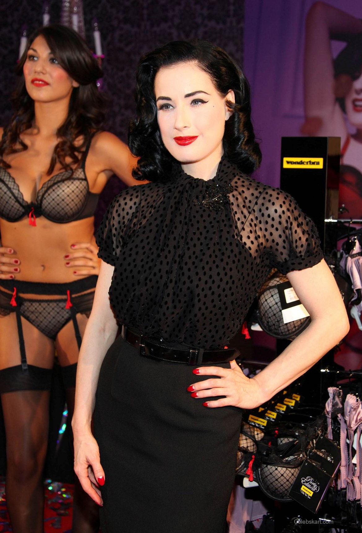 Dita Von Teese WonderBra Collection 2009 5