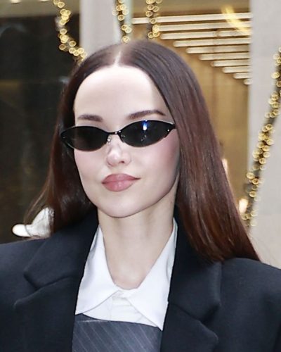 Dove Cameron spotted in stylish look during appearance