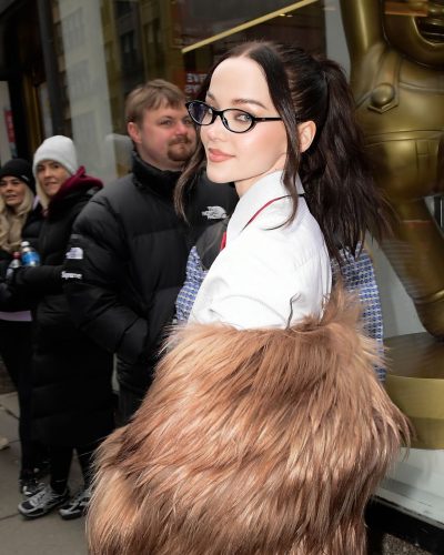 Dove Cameron spotted in stylish look during appearance