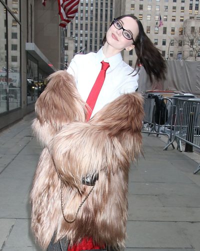 Dove Cameron wearing stylish look at appearance 2026