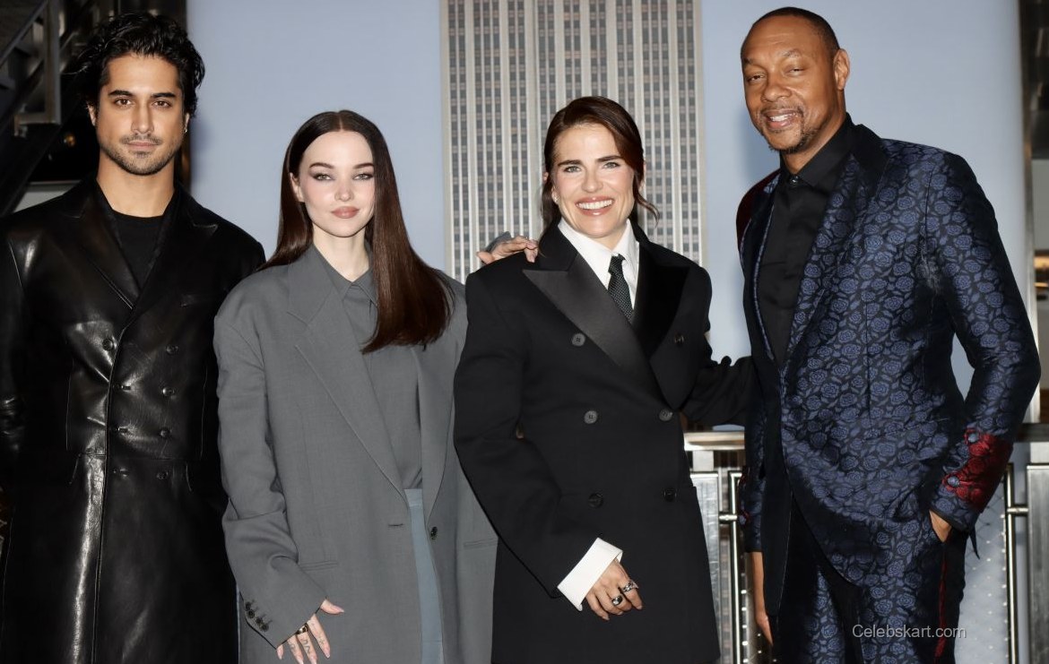 Dove Cameron Cast Visit Empire State Building February 2026 10