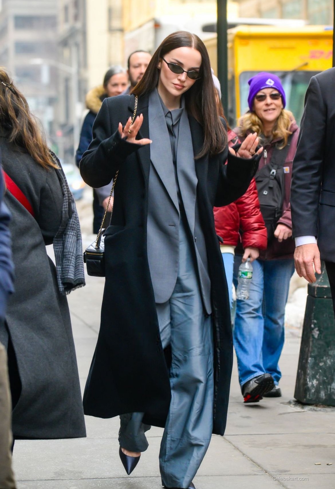 Dove Cameron Cast Visit Empire State Building February 2026 4