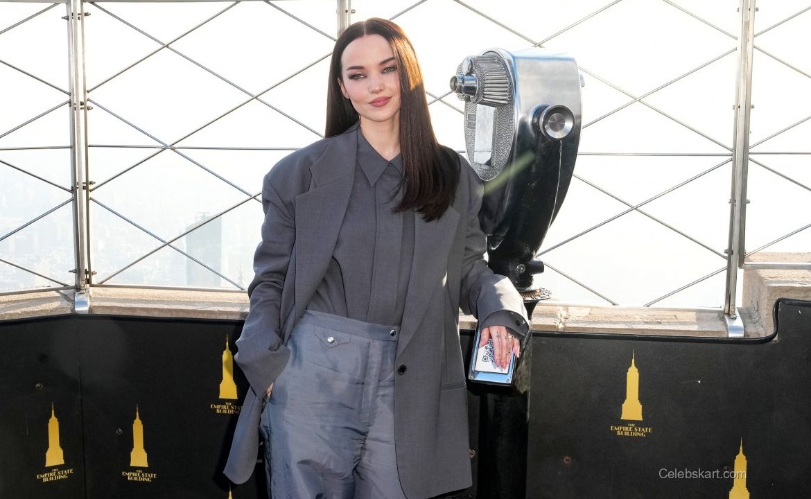 Dove Cameron Cast Visit Empire State Building February 2026 6
