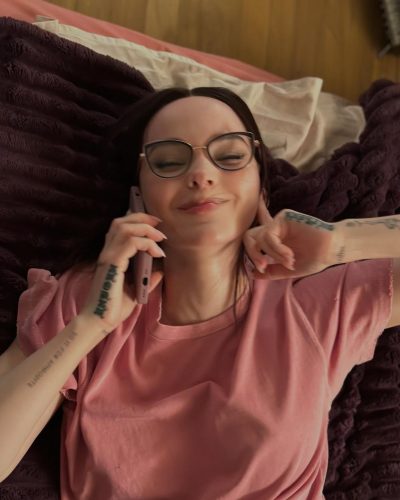 Dove Cameron spotted in stylish look during Instagram post