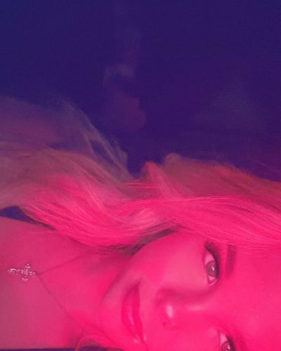 Ellie Blue spotted in stylish look during Instagram post