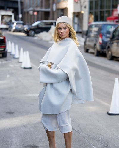 Elsa Hosk stuns in stylish look at appearance 2026