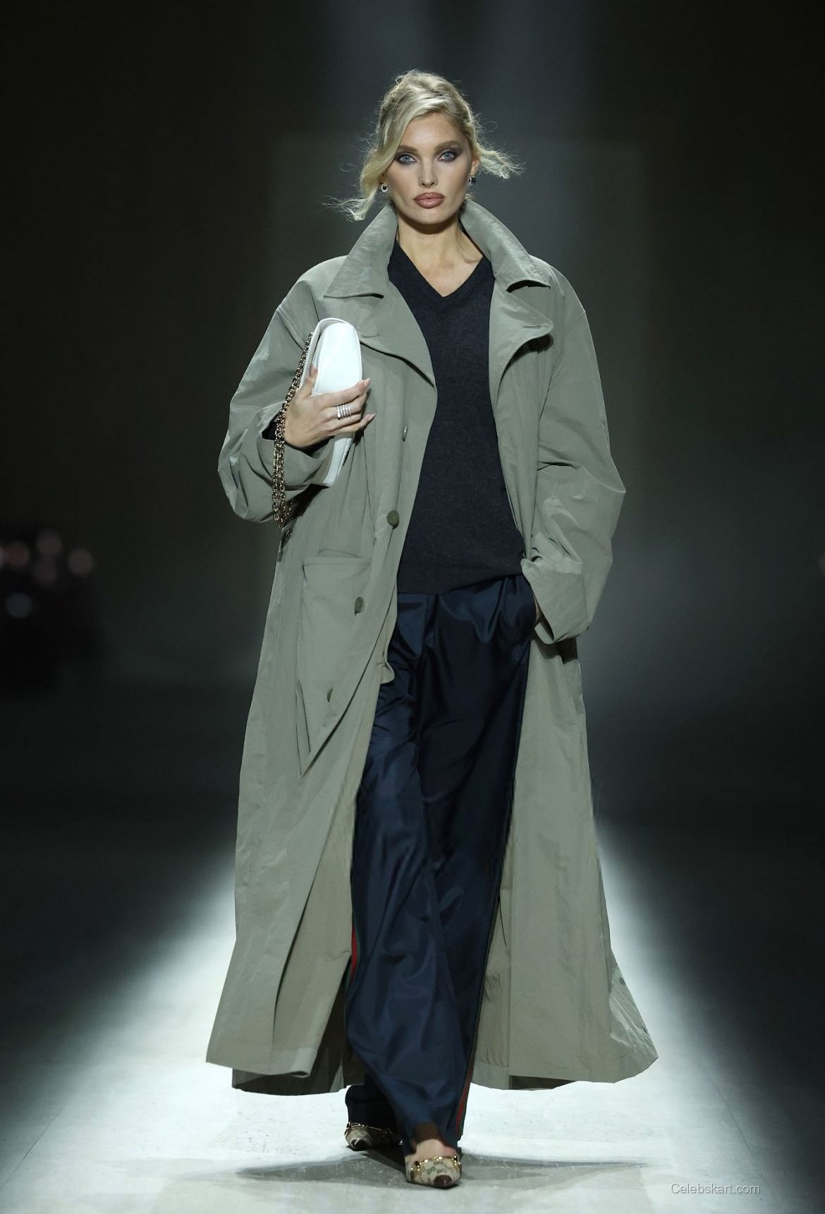 Elsa Hosk Walks Gucci Runway Milan February 2026 2