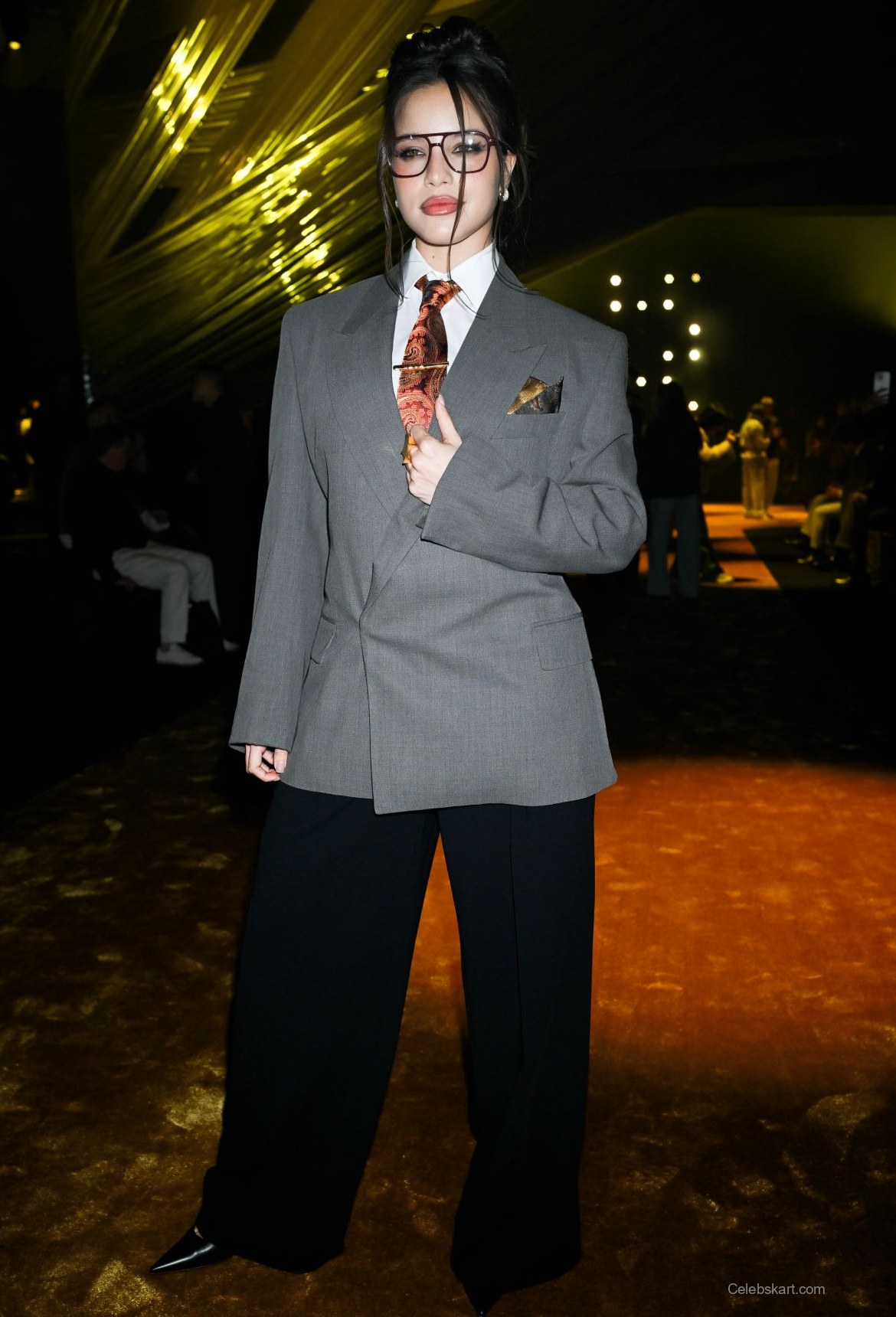 Emilia Mernes at Boss FW26 Show Milan, February 2026 2