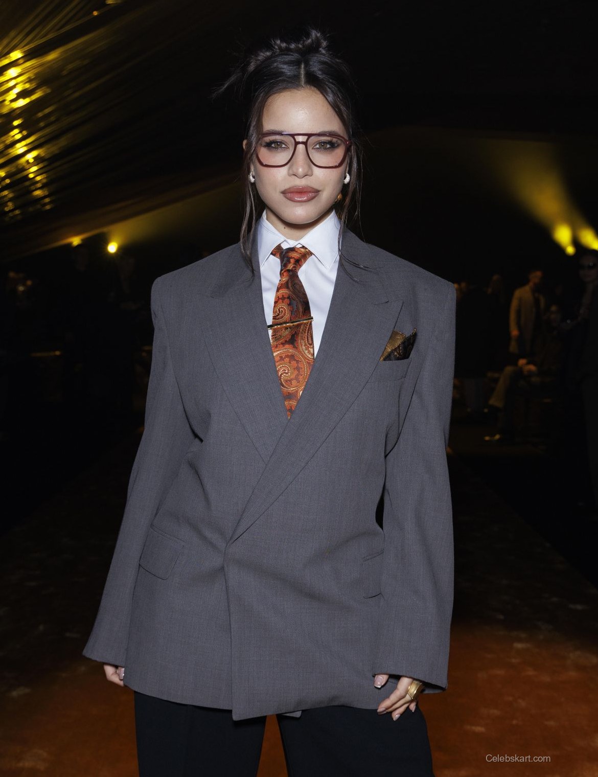 Emilia Mernes at Boss FW26 Show Milan, February 2026 3