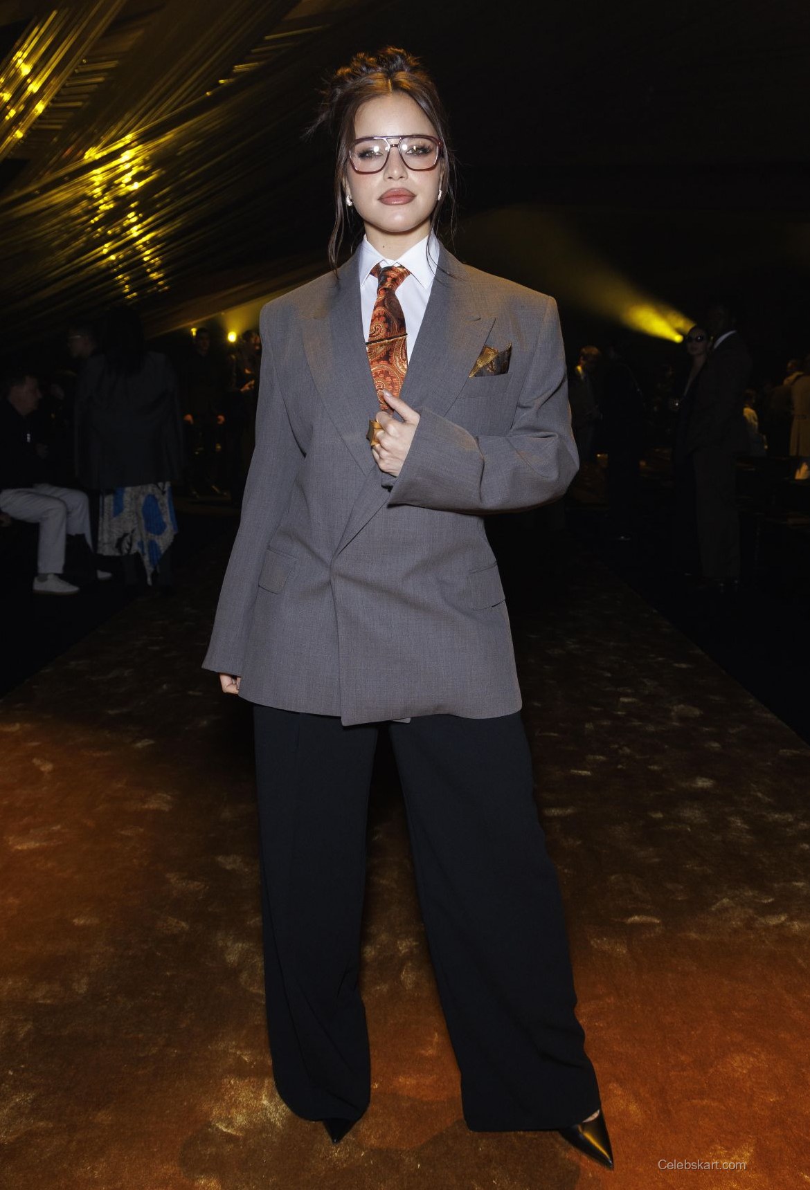 Emilia Mernes at Boss FW26 Show Milan, February 2026 4