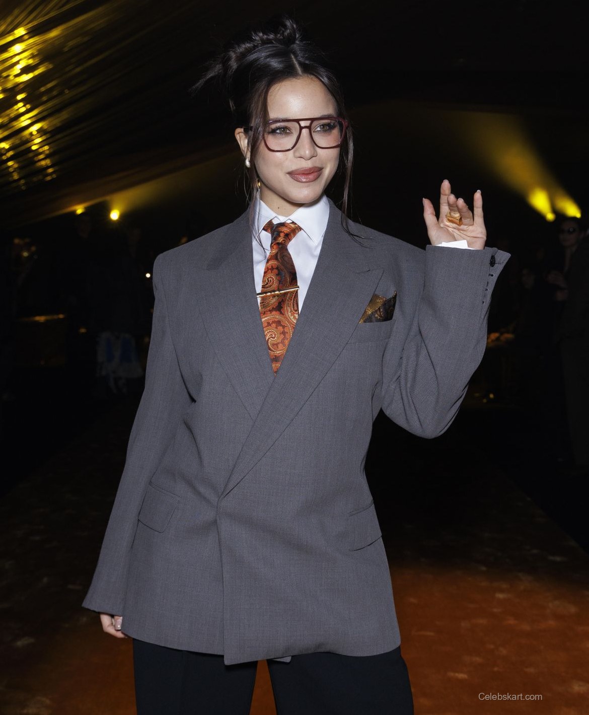 Emilia Mernes at Boss FW26 Show Milan, February 2026 5