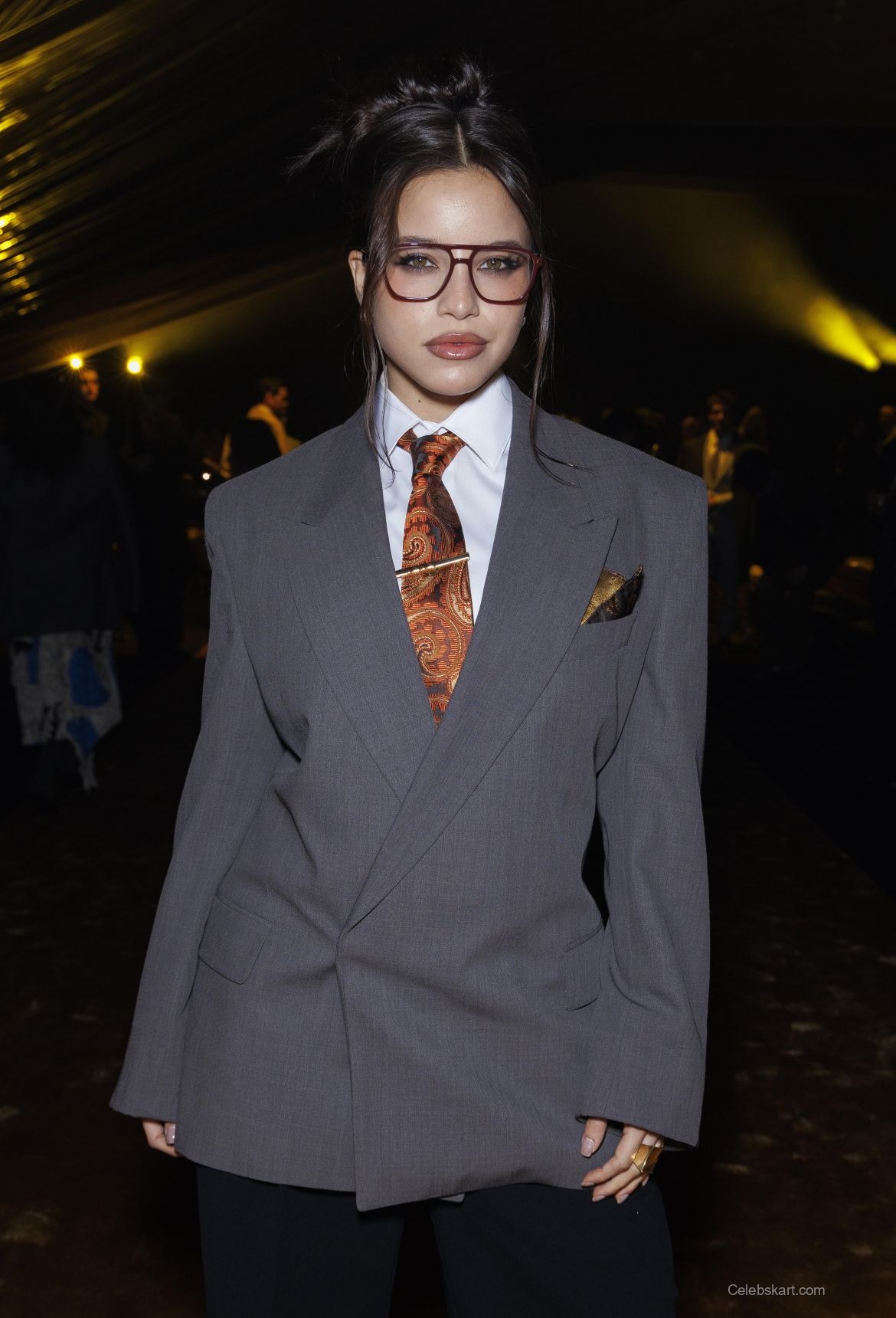 Emilia Mernes at Boss FW26 Show Milan, February 2026 7