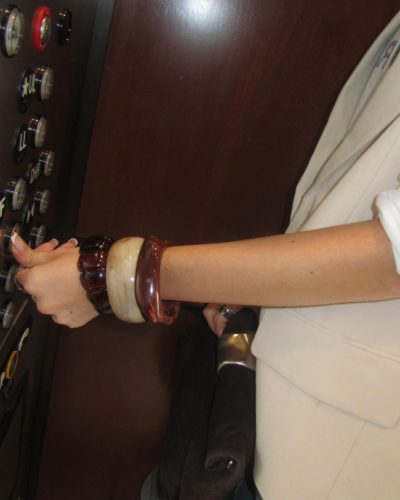 Emily Dobson looks stunning in stylish look