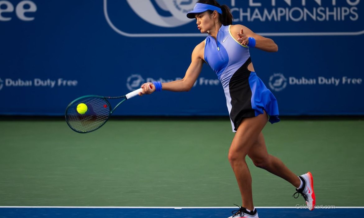 Emma Raducanu Loses Dubai Tennis First Round February 2026 1