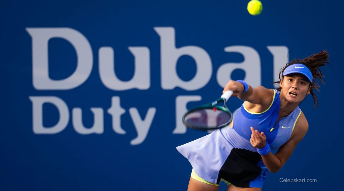 Emma Raducanu Loses Dubai Tennis First Round February 2026 2