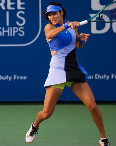 Emma Raducanu showcases stylish look