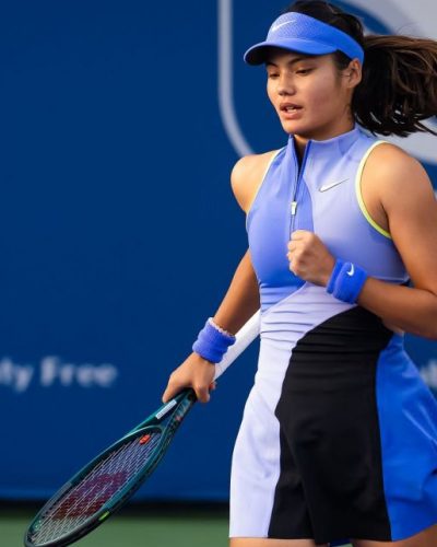 Emma Raducanu wearing stylish look at appearance 2026