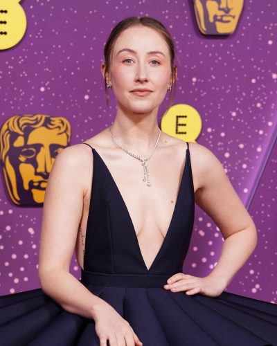 Erin Doherty spotted in stylish look during awards