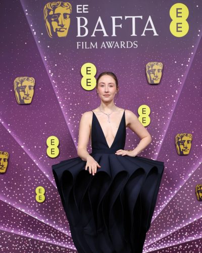 Erin Doherty looks stunning in stylish look