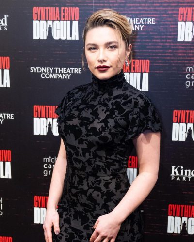 Florence Pugh at Dracula Opening Night London February 2026