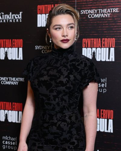 Florence Pugh showcases stylish look