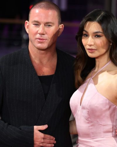 Gemma Chan wearing stylish look at premiere 2026