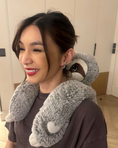 Gemma Chan wearing stylish look at Instagram post 2026