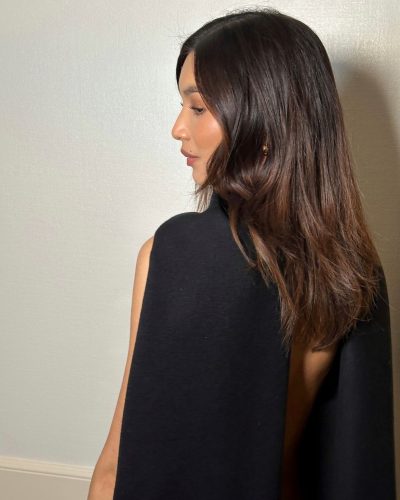 Gemma Chan showcases stylish look