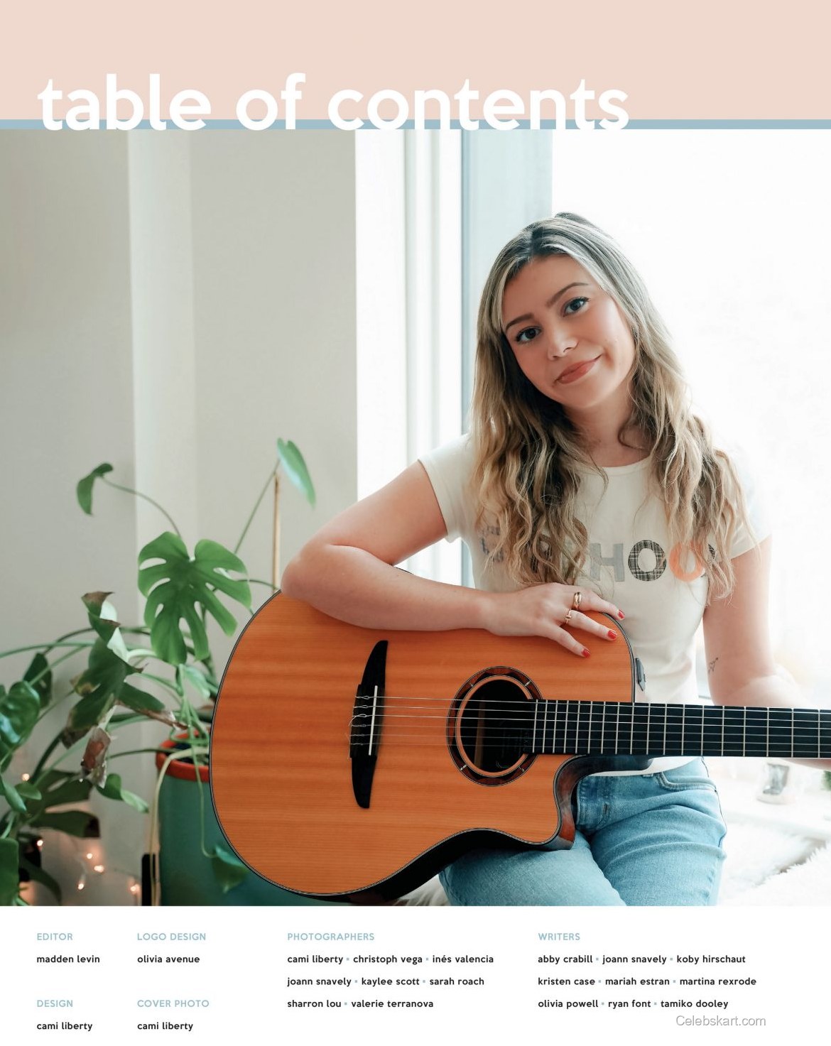 Genevieve Hannelius Unclear Magazine, January 2026 2