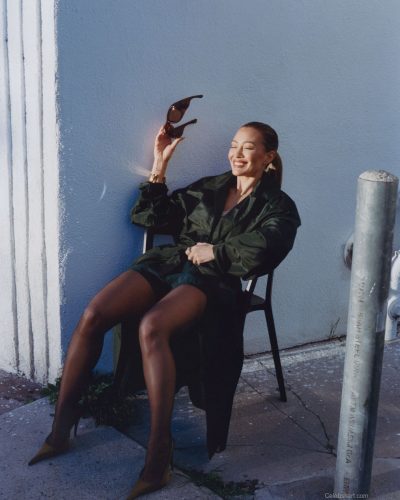 Hilary Duff wearing stylish look at appearance 2026