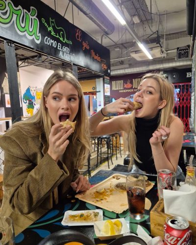 Ilona Arsentieva spotted in stylish look during Instagram post