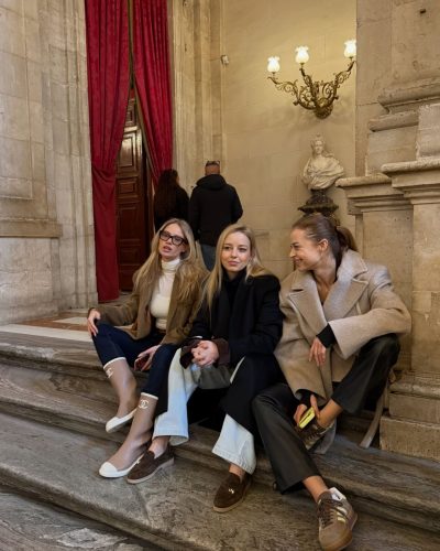 Ilona Arsentieva turns heads in stylish look