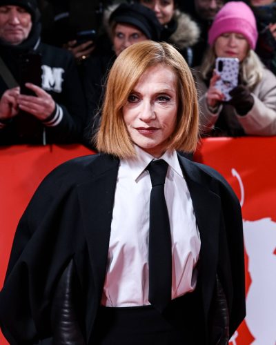 Isabelle Huppert showcases stylish look