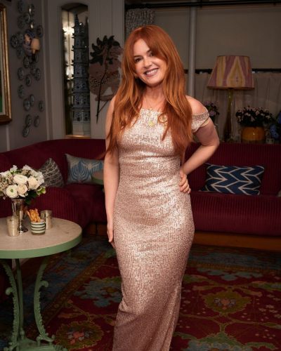 Isla Fisher Pre-BAFTA Dinner London February 2026