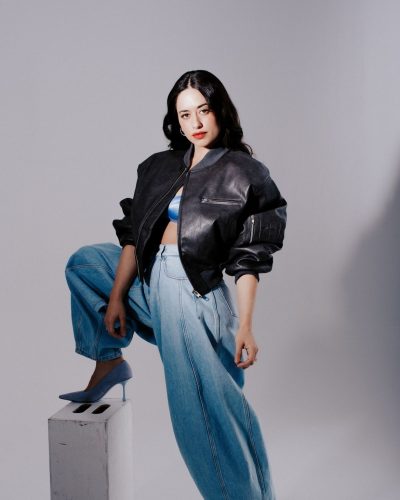 Jeanine Mason wearing stylish look at appearance 2026