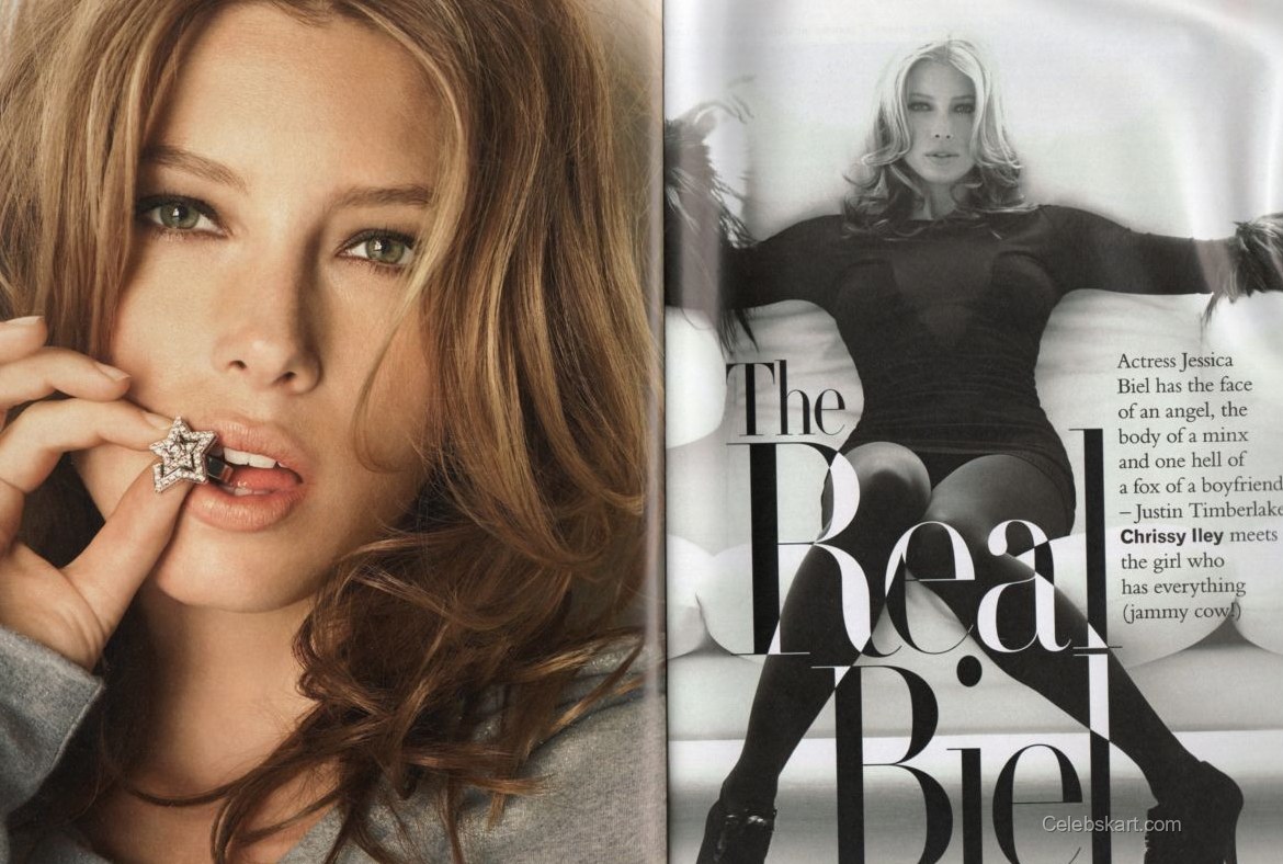 Jessica Biel in Glamour UK 2007 5