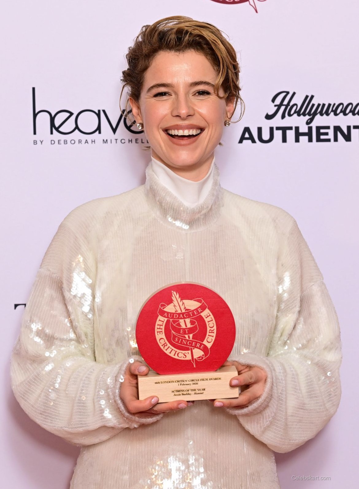Jessie Buckley Critics Circle Awards London, February 2026 1