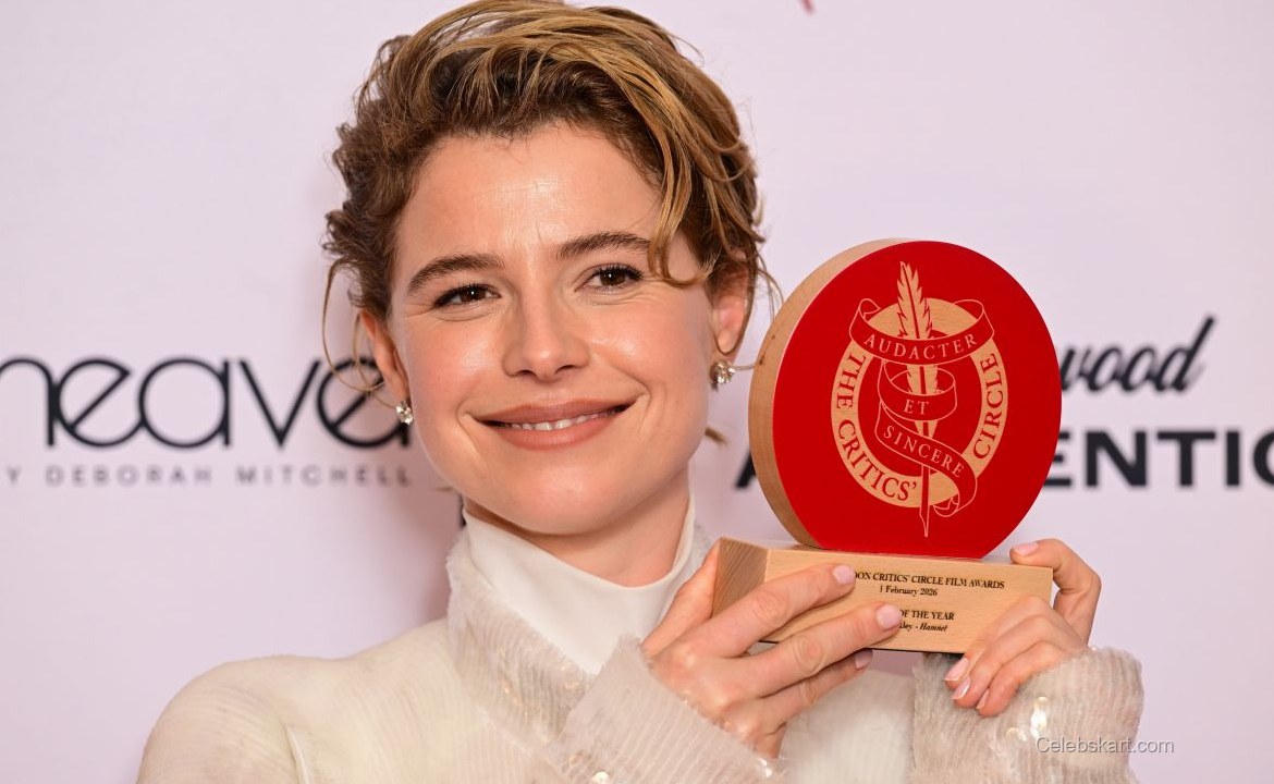 Jessie Buckley Critics Circle Awards London, February 2026 2